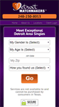Mobile Screenshot of detroitmatchmakers.com